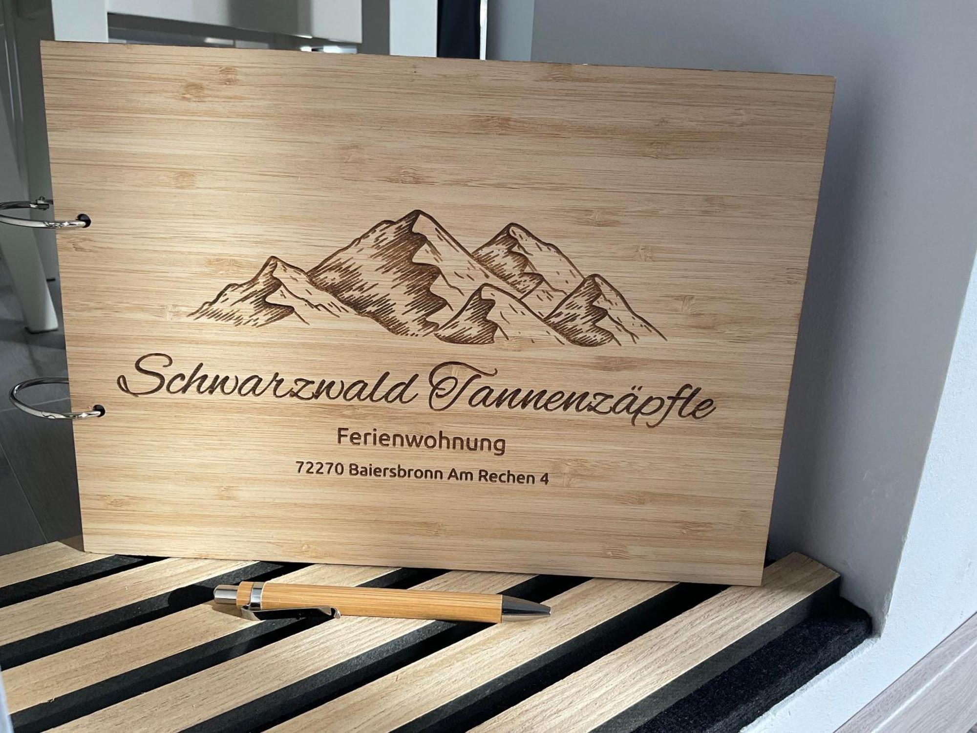 Ferienwohnung Schwarzwald Tannenzaepfle Baiersbronn Buitenkant foto
